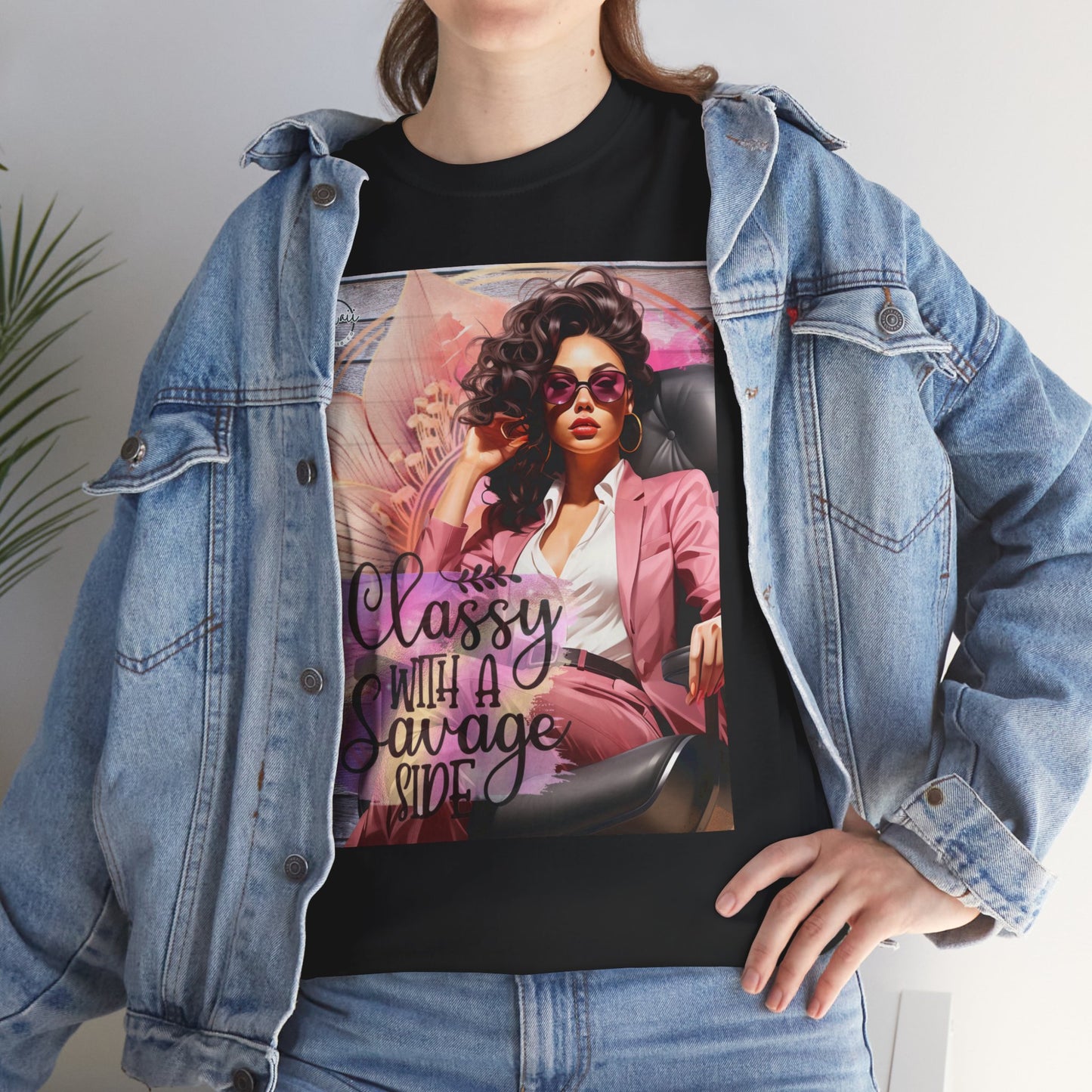 Unisex Heavy Cotton Tee - Classy Lady
