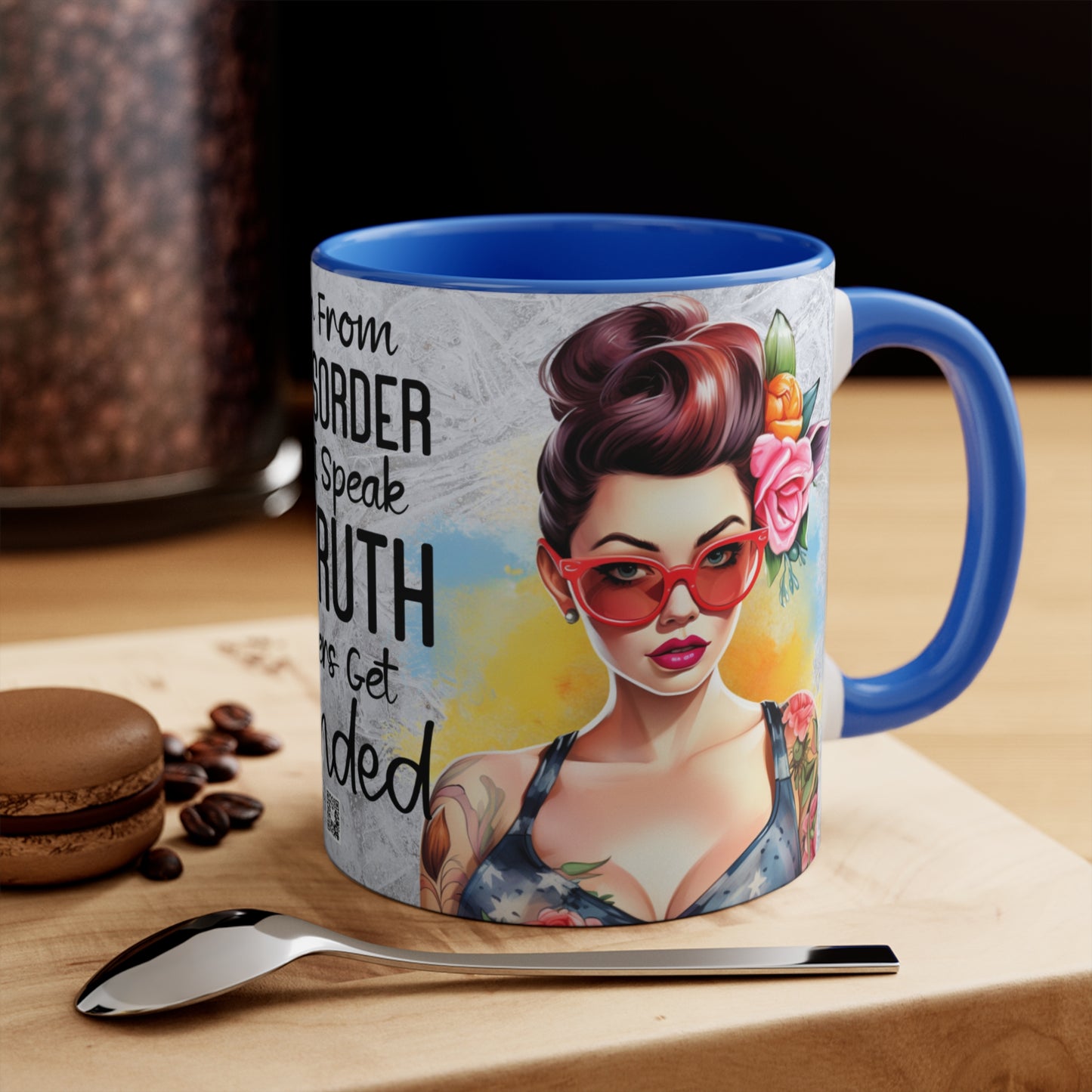 Colorful Accent Mugs, 11oz - That Disorder