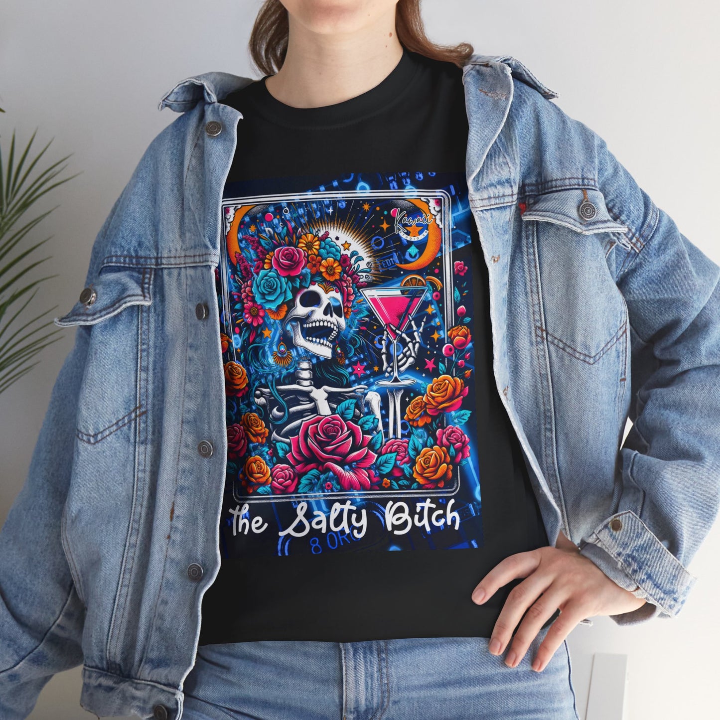 Unisex Heavy Cotton Tee - Salty Bitch