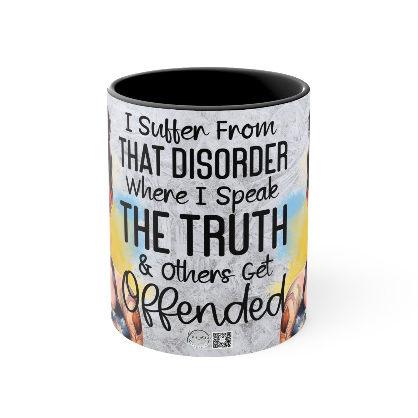 Colorful Accent Mugs, 11oz - That Disorder