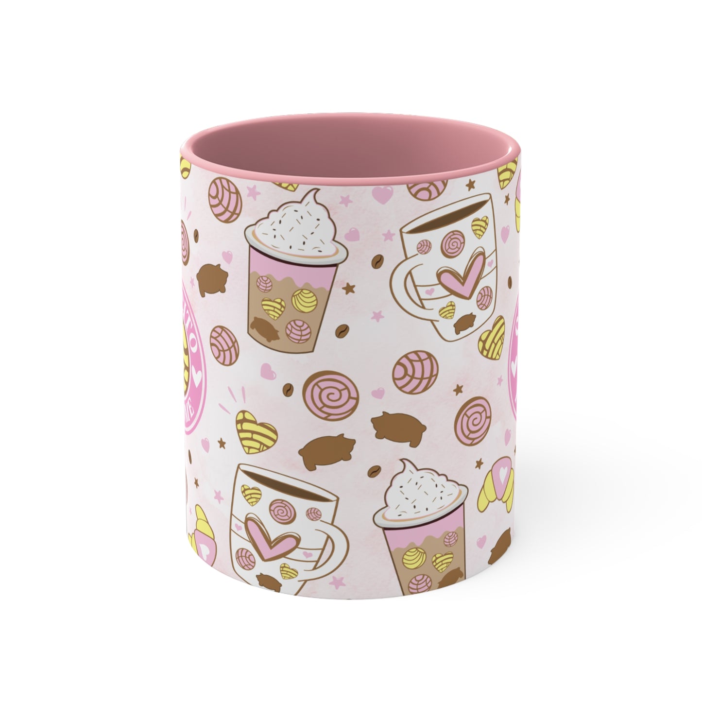 Colorful Accent Mugs, 11oz - CAFECITO