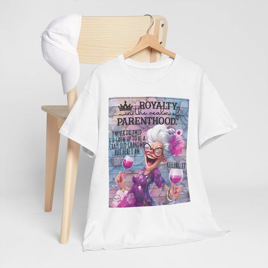 Heavy Cotton Tee - Royalty Grandma