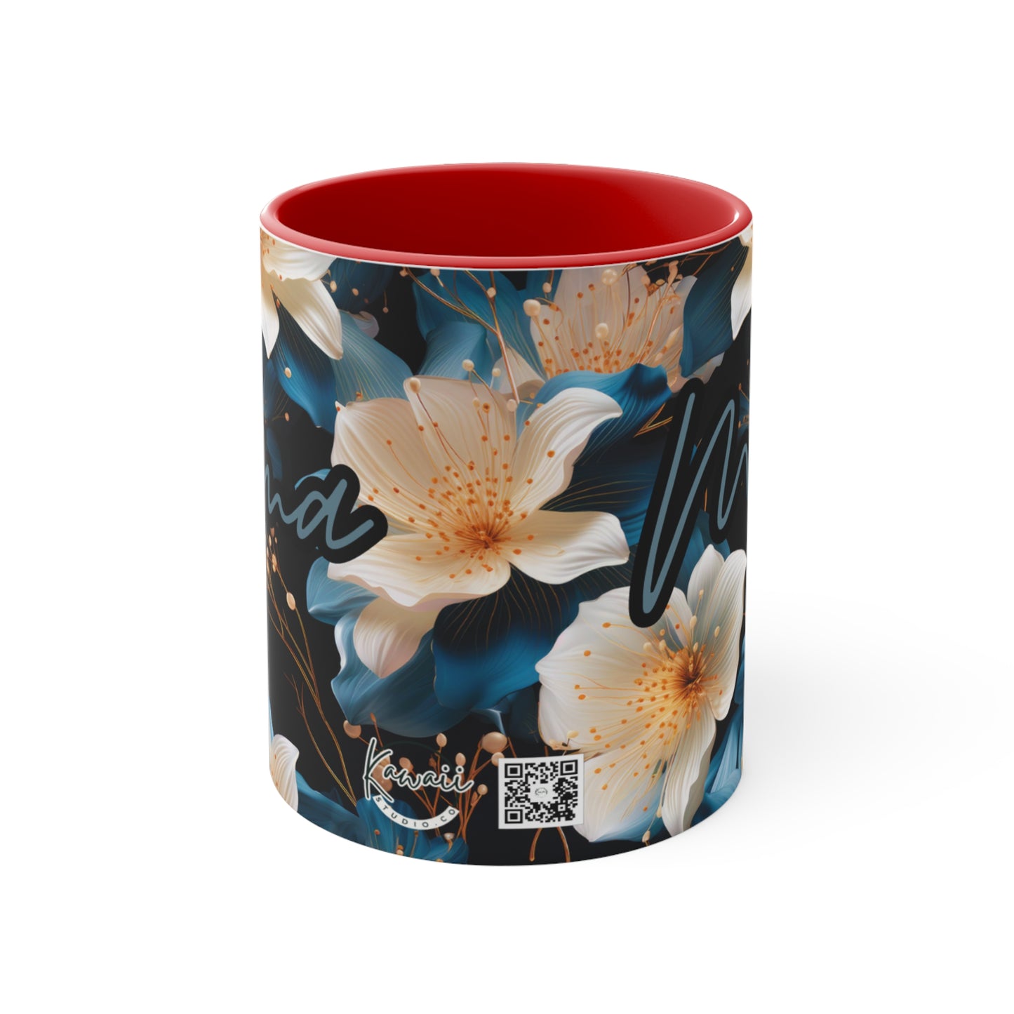 Colorful Accent Mugs, 11oz - Mama