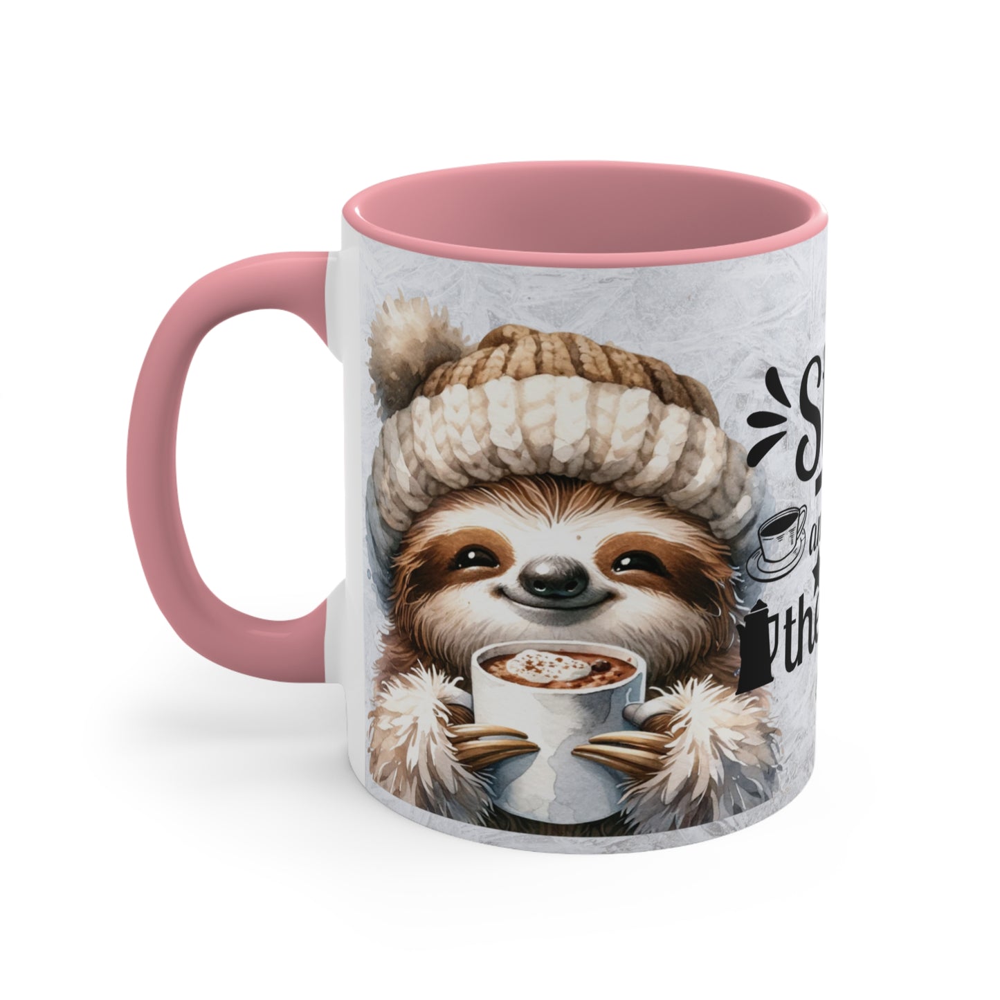 Colorful Accent Mugs, 11oz - STOP and smell the coffee