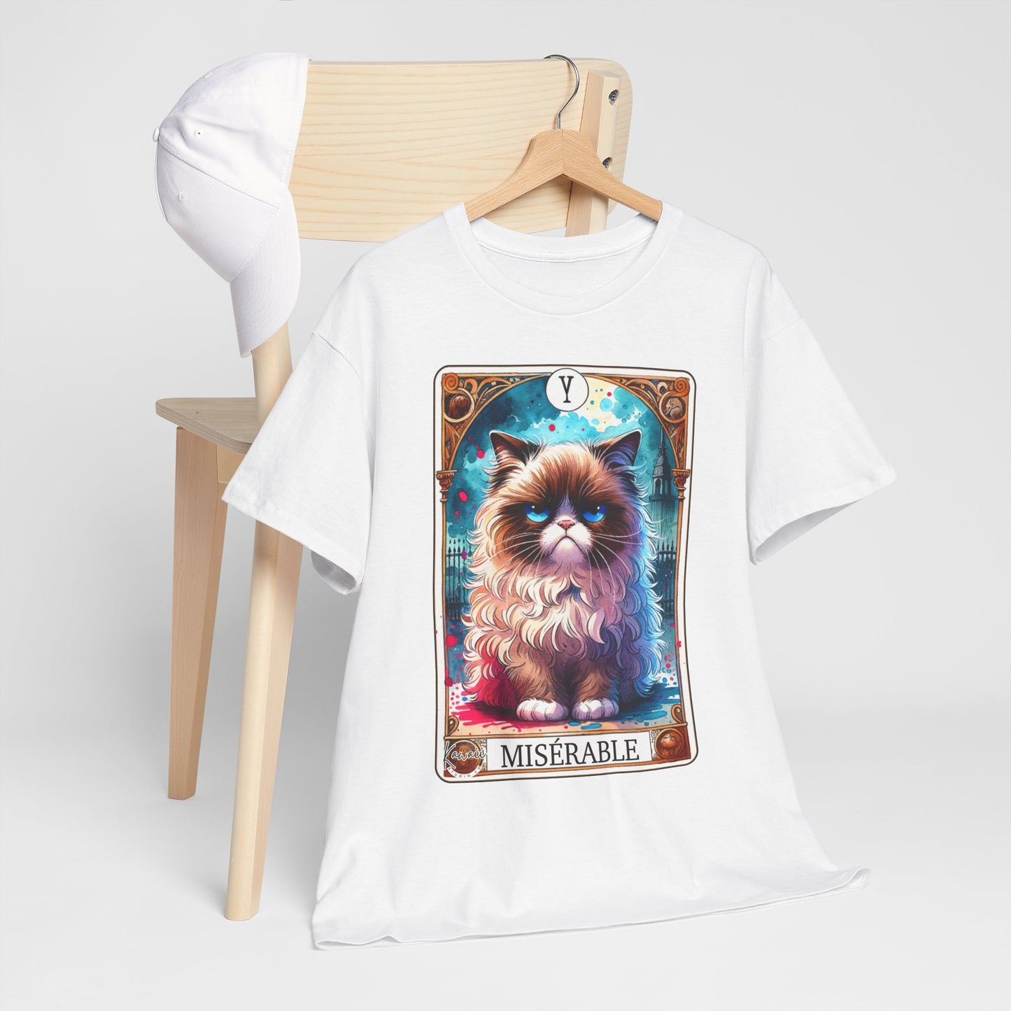 Unisex Heavy Cotton Tee - Miserable