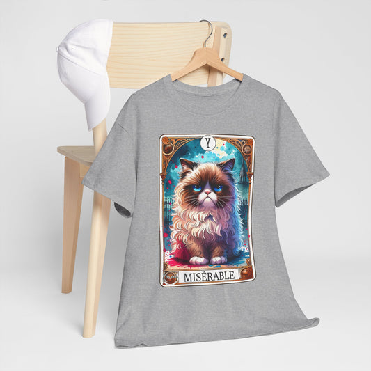 Unisex Heavy Cotton Tee - Miserable