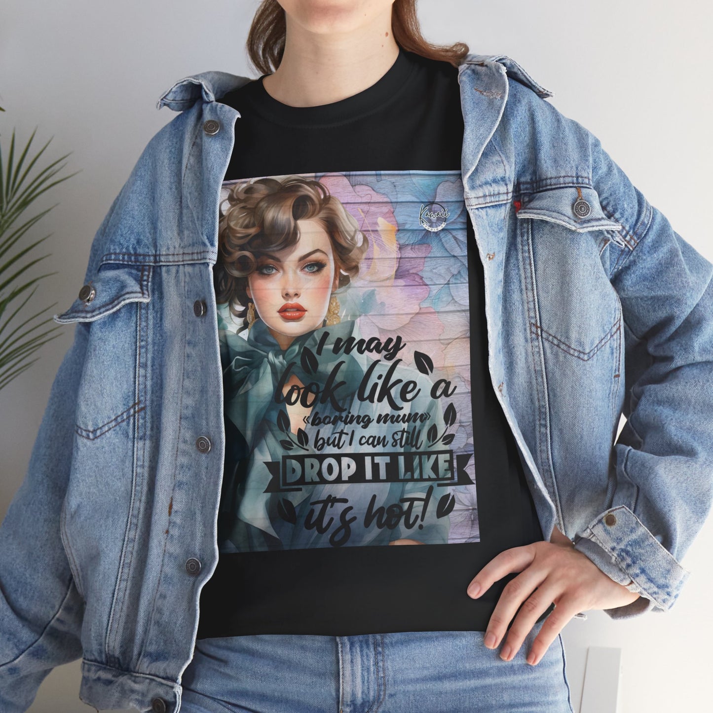 Unisex Heavy Cotton Tee - Drop It Like It's Hot