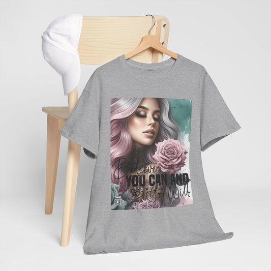 Unisex Heavy Cotton Tee - Believe