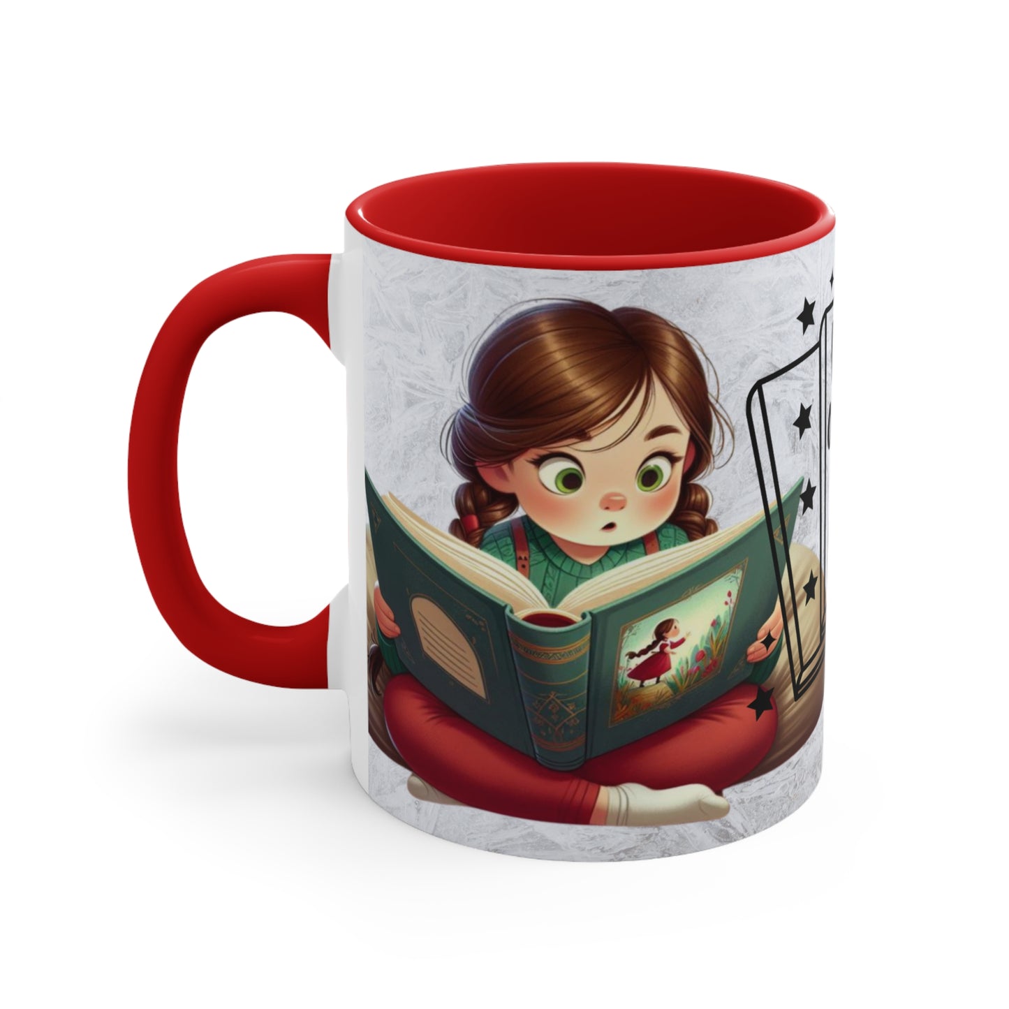 Colorful Accent Mugs, 11oz - Magic on every page