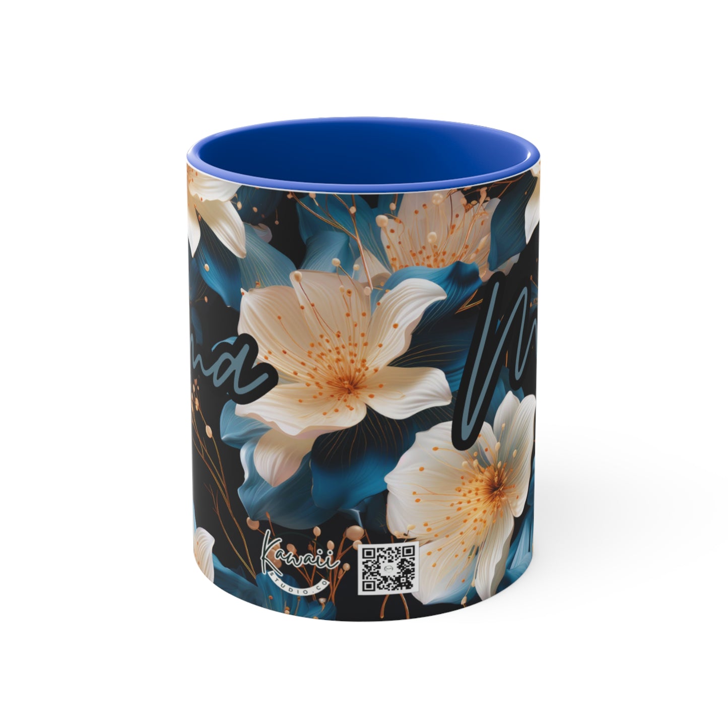 Colorful Accent Mugs, 11oz - Mama