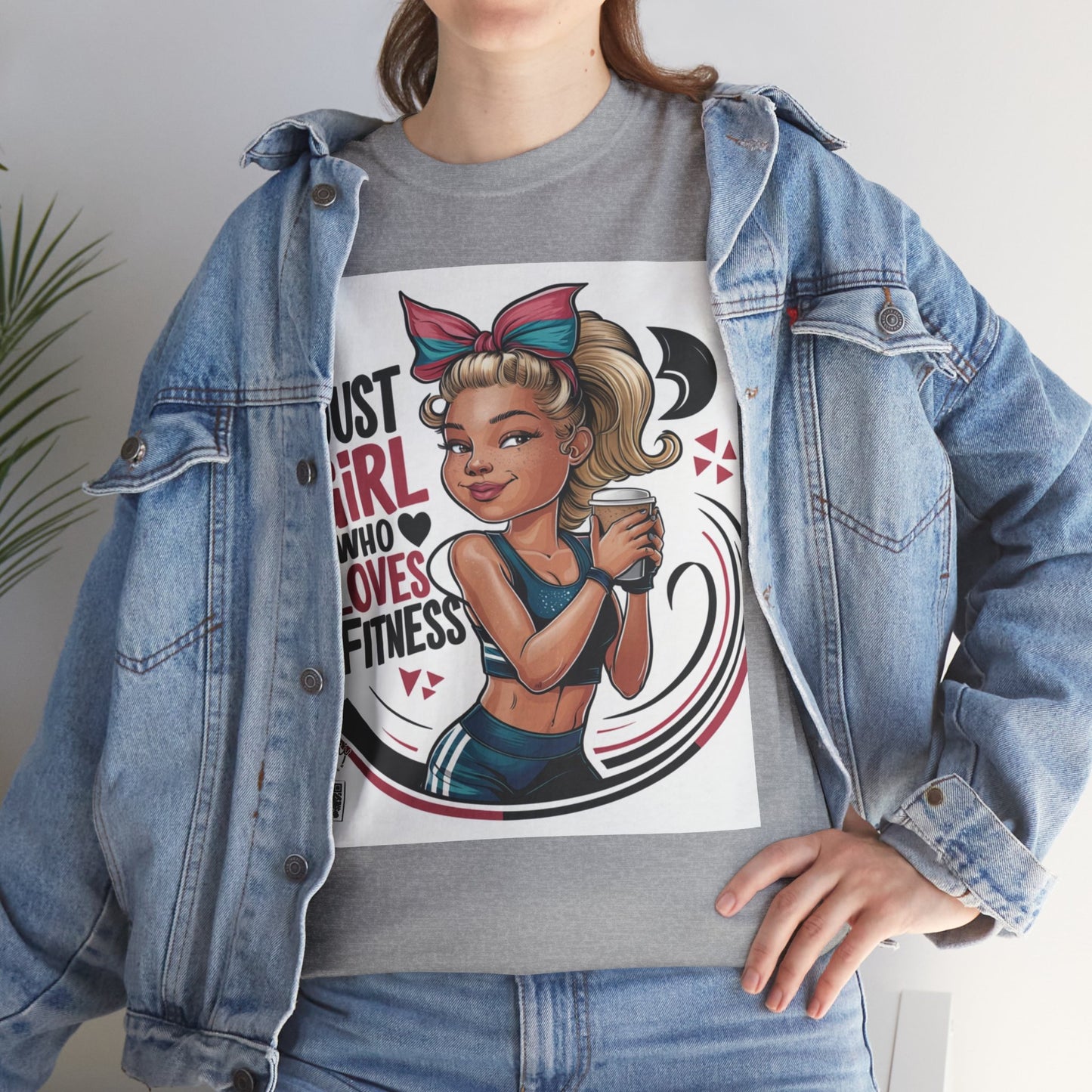 Unisex Heavy Cotton Tee - Love Fitness