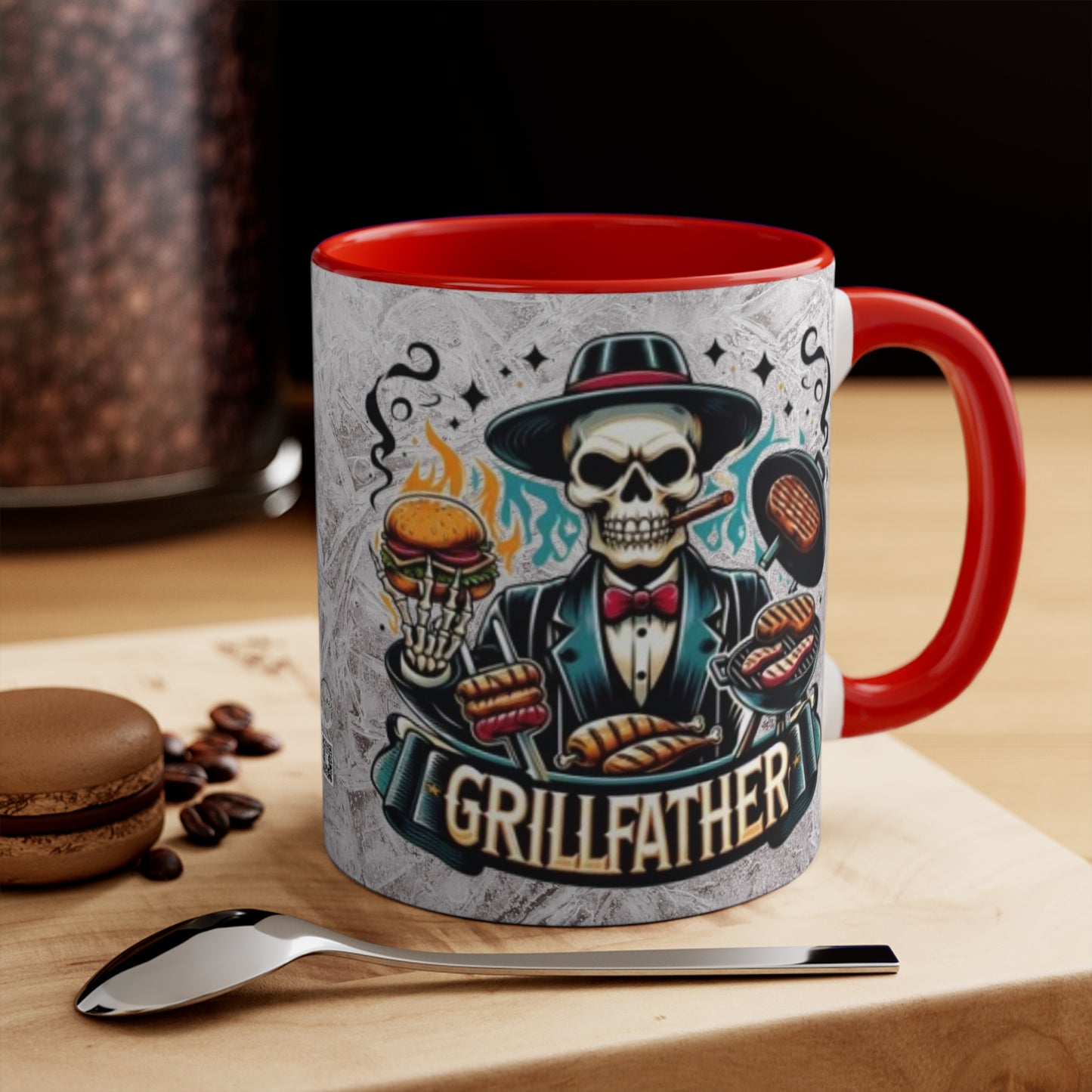 Colorful Accent Mugs, 11oz - Grillfather