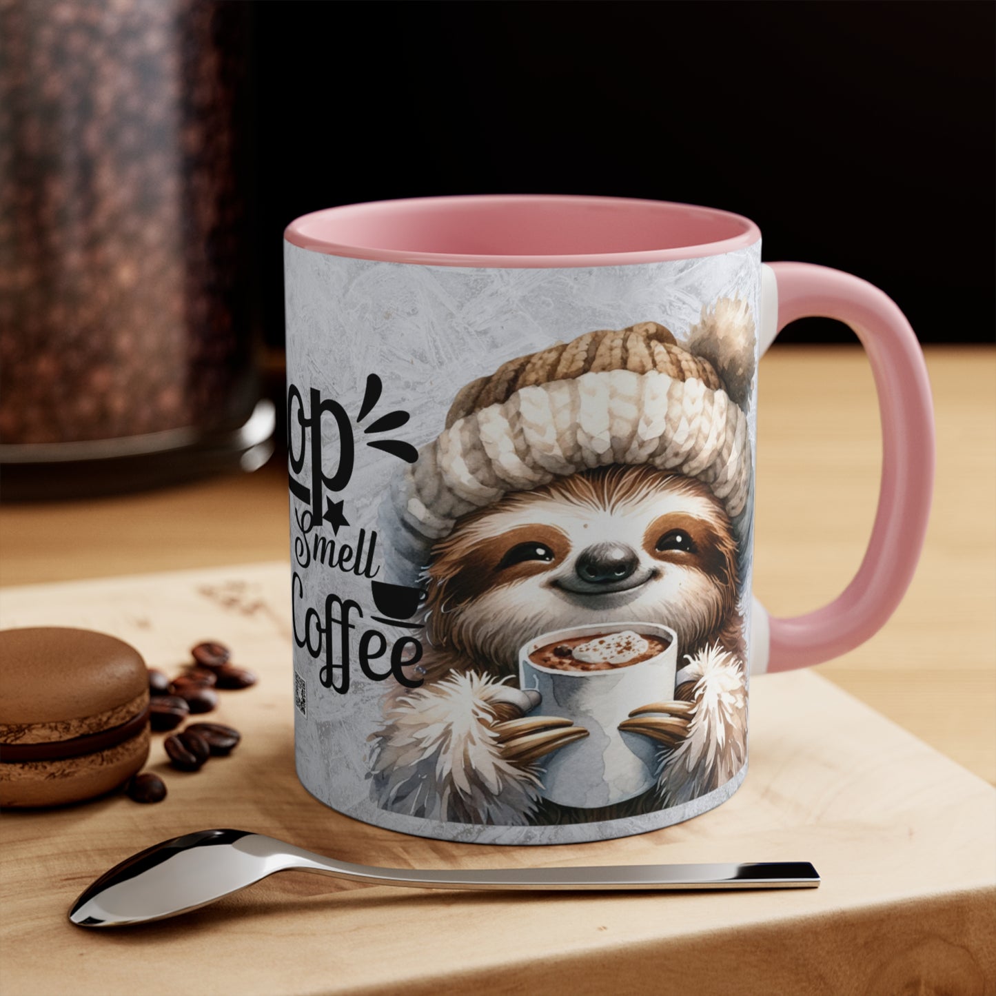 Colorful Accent Mugs, 11oz - STOP and smell the coffee