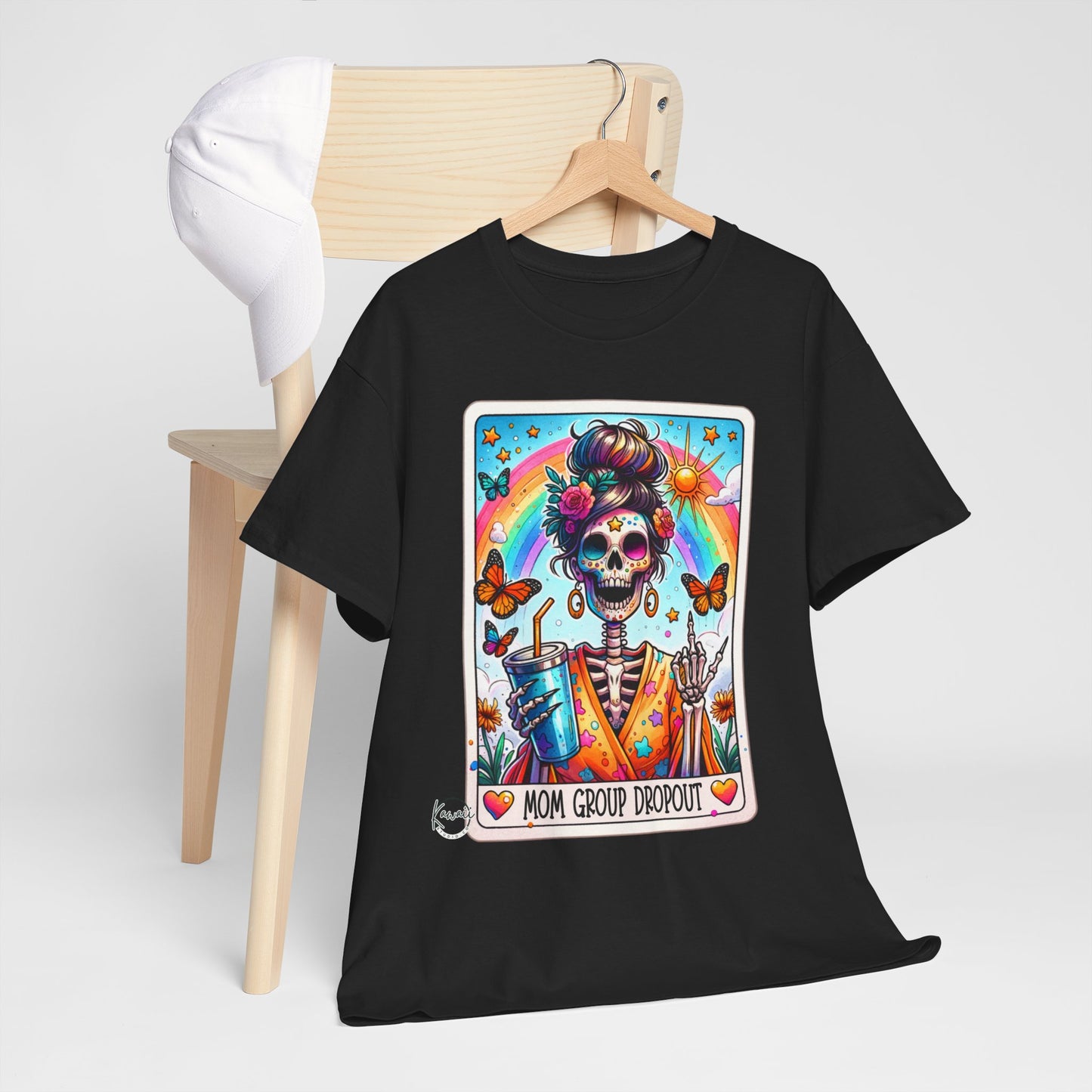 Unisex Heavy Cotton Tee - Mom Group Dropout