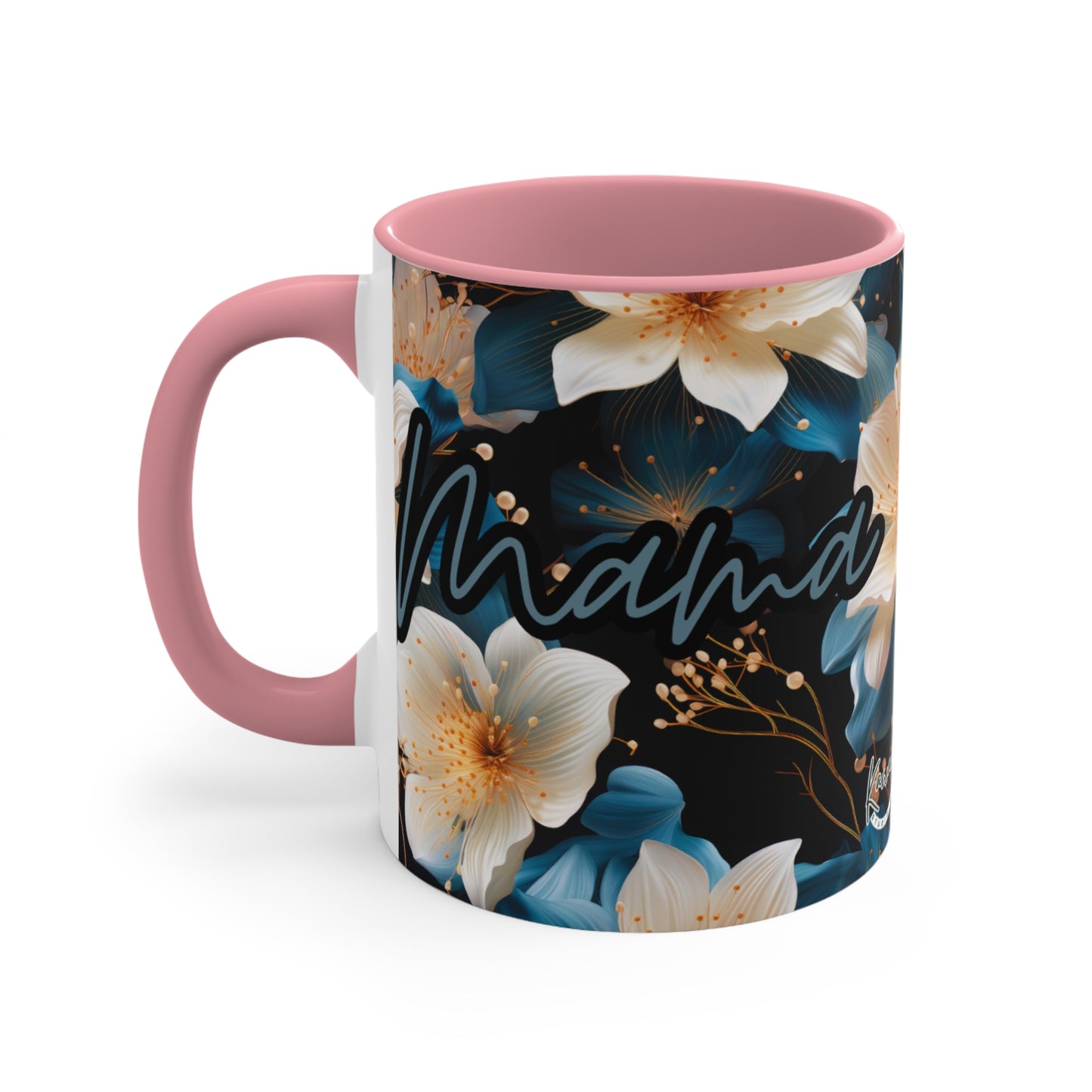 Colorful Accent Mugs, 11oz - Mama