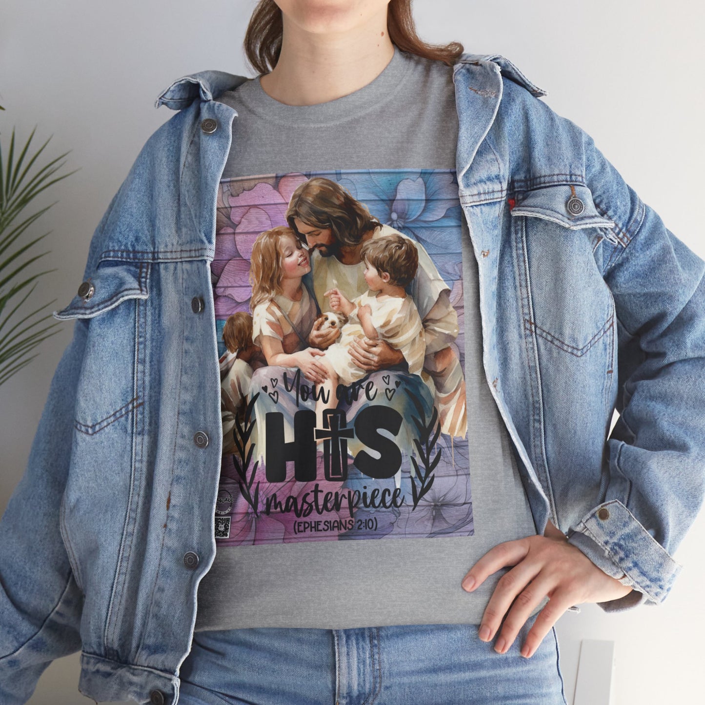 Unisex Heavy Cotton Tee - His Masterpiece