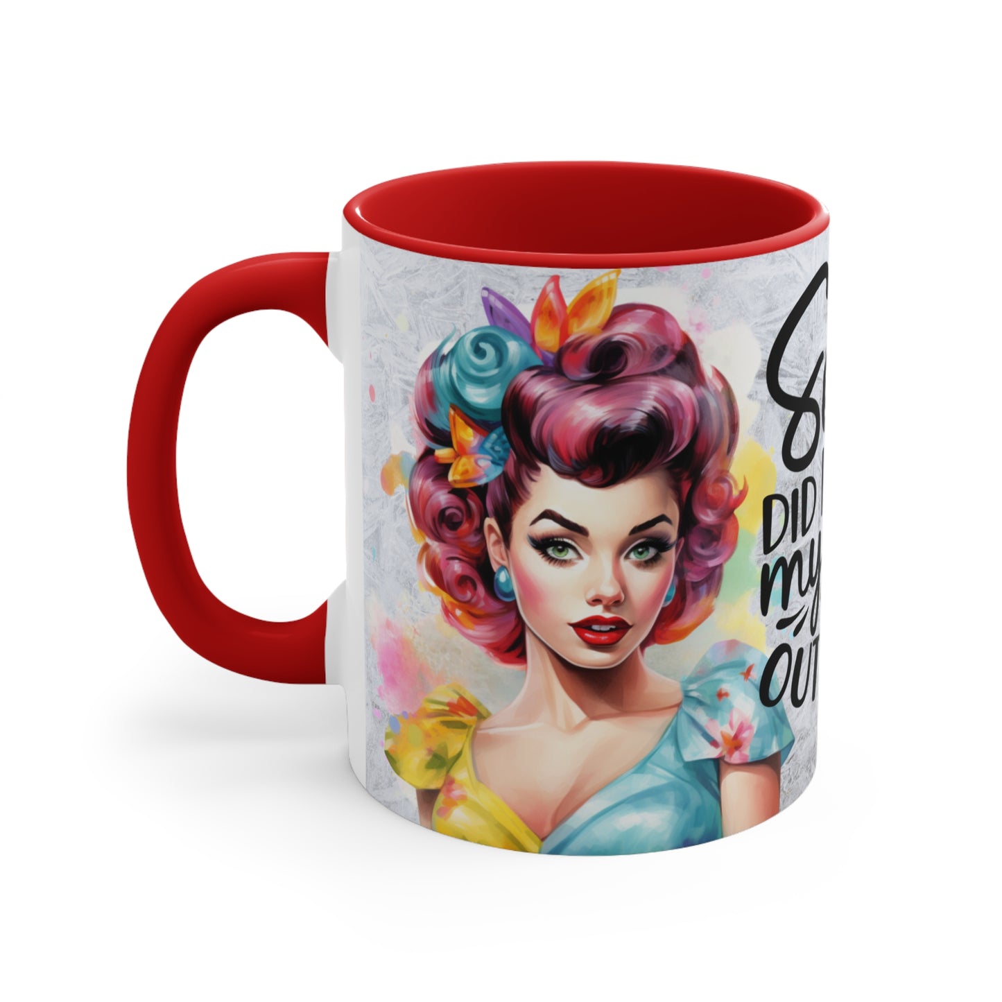 Colorful Accent Mugs, 11oz - I'm Sorry