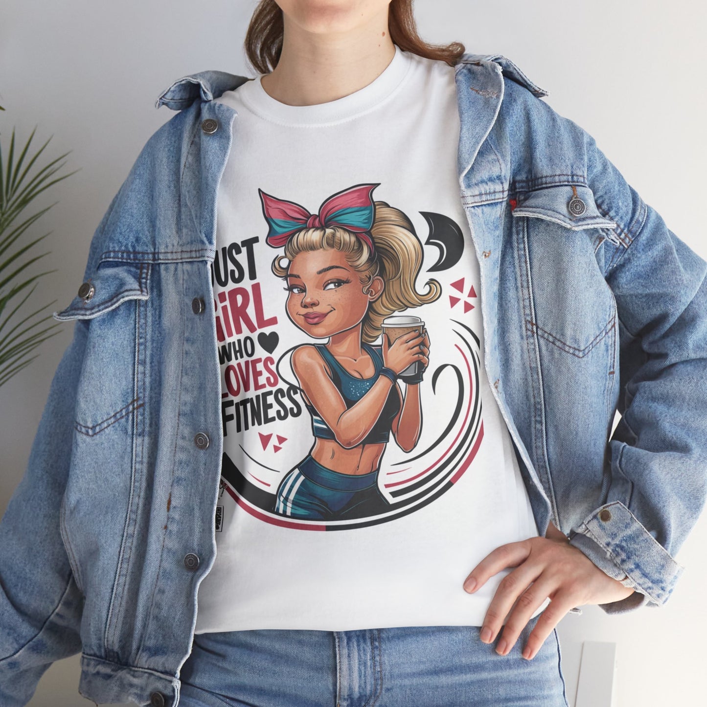 Unisex Heavy Cotton Tee - Love Fitness