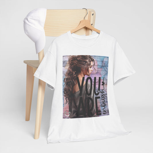 Unisex Heavy Cotton Tee - You Are Enough
