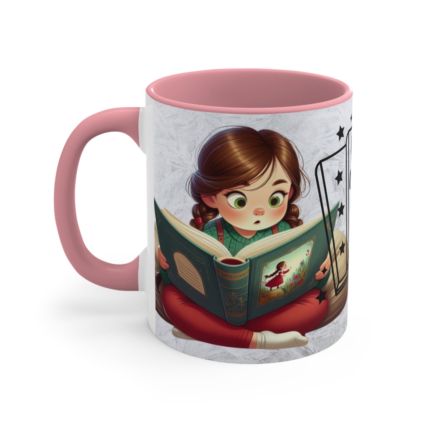 Colorful Accent Mugs, 11oz - Magic on every page