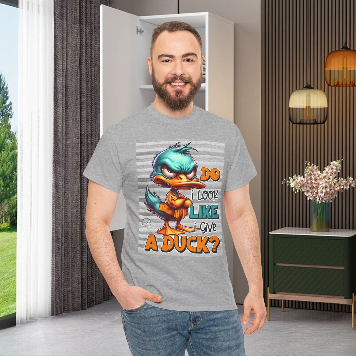 Unisex Heavy Cotton Tee - Duck