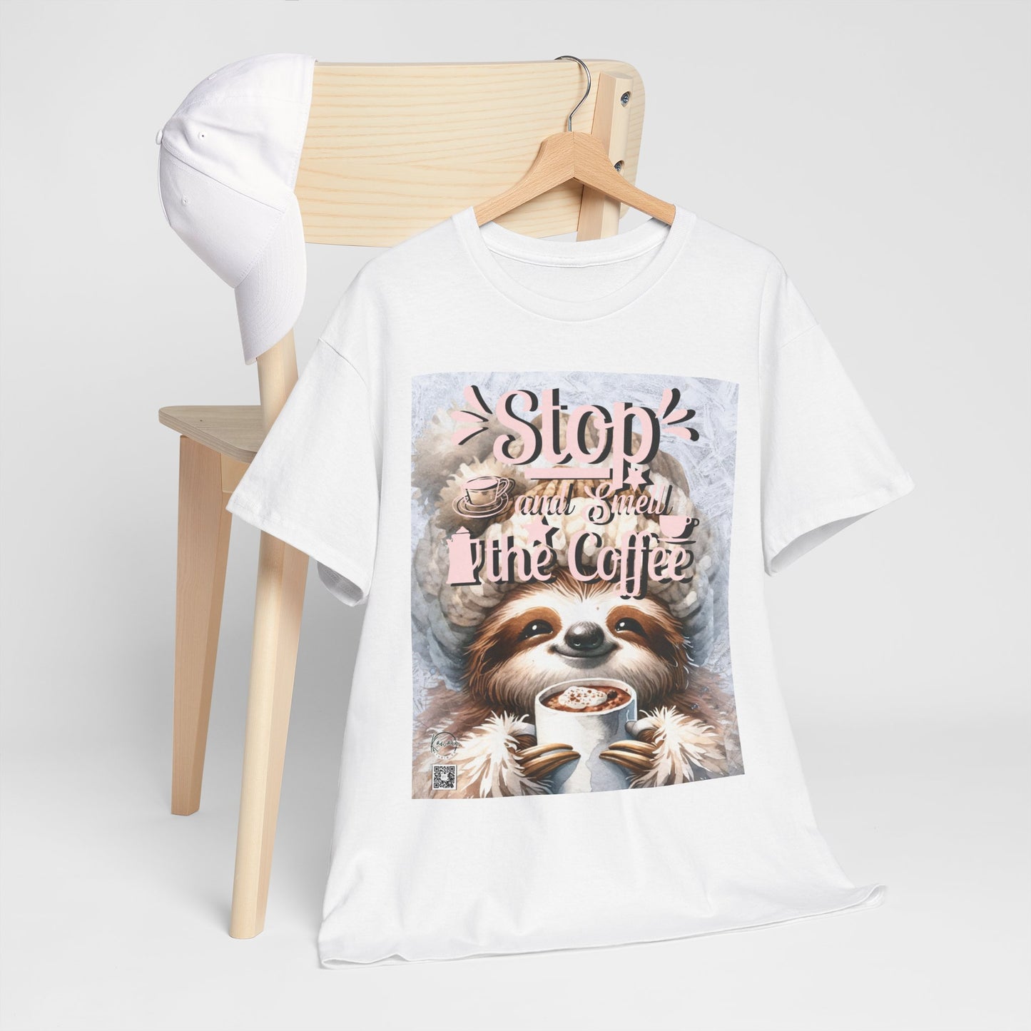 Unisex Heavy Cotton Tee - Smell the Coffee