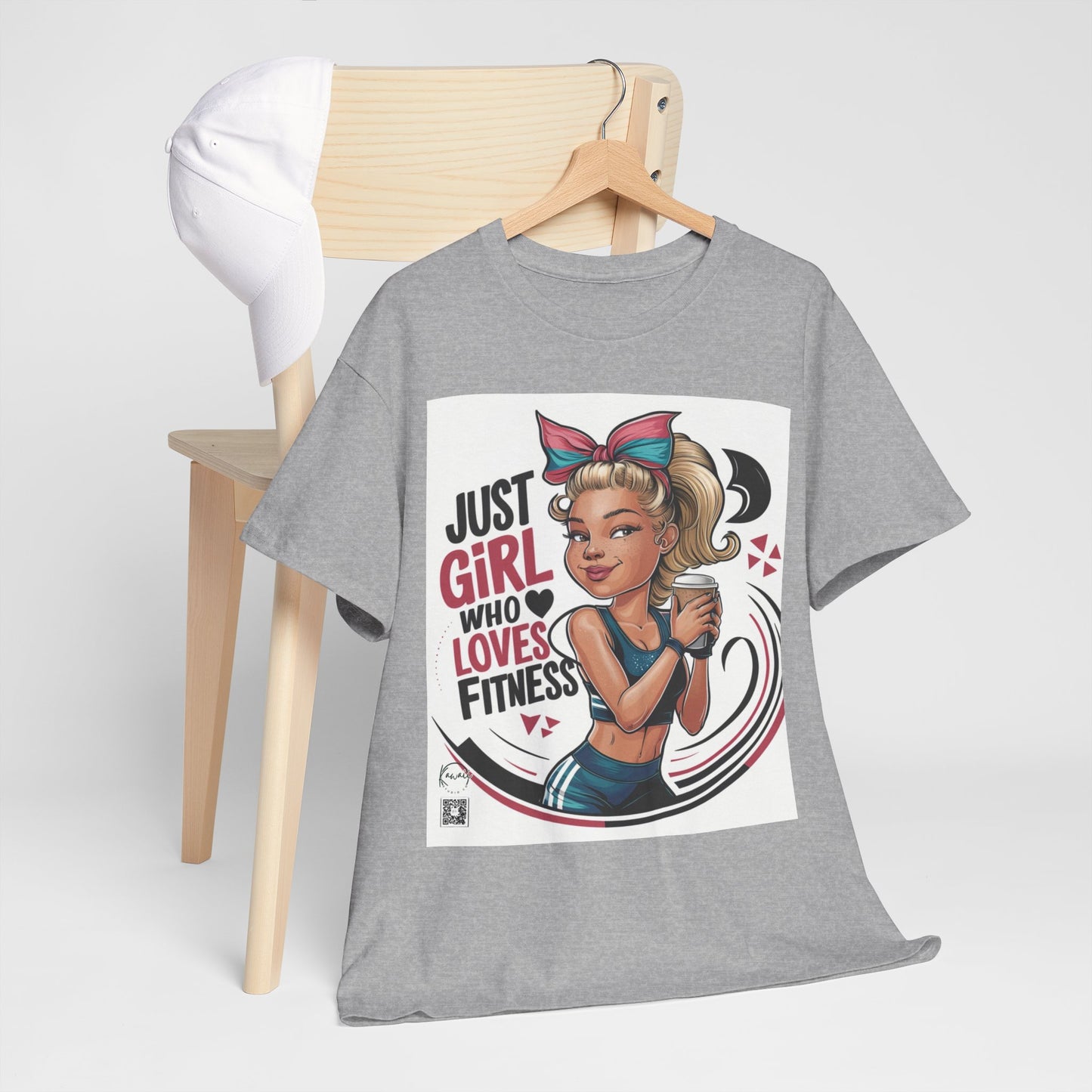 Unisex Heavy Cotton Tee - Love Fitness