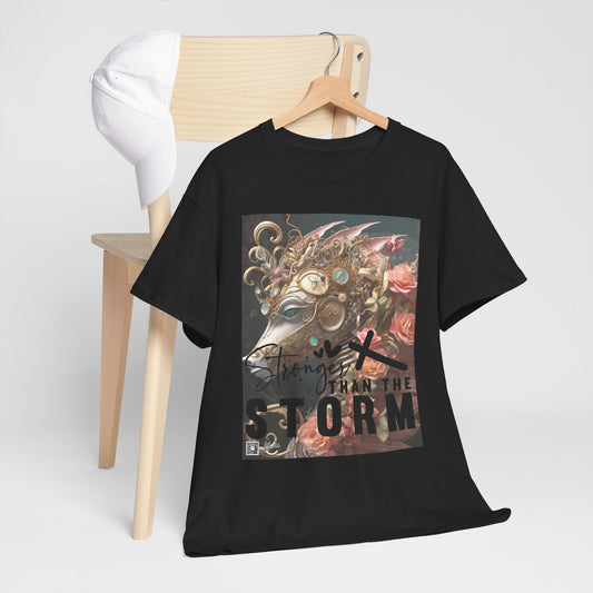 Unisex Heavy Cotton Tee - Stronger than the Storm