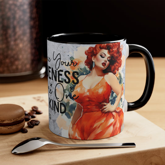 Colorful Accent Mugs, 11oz - Embrace