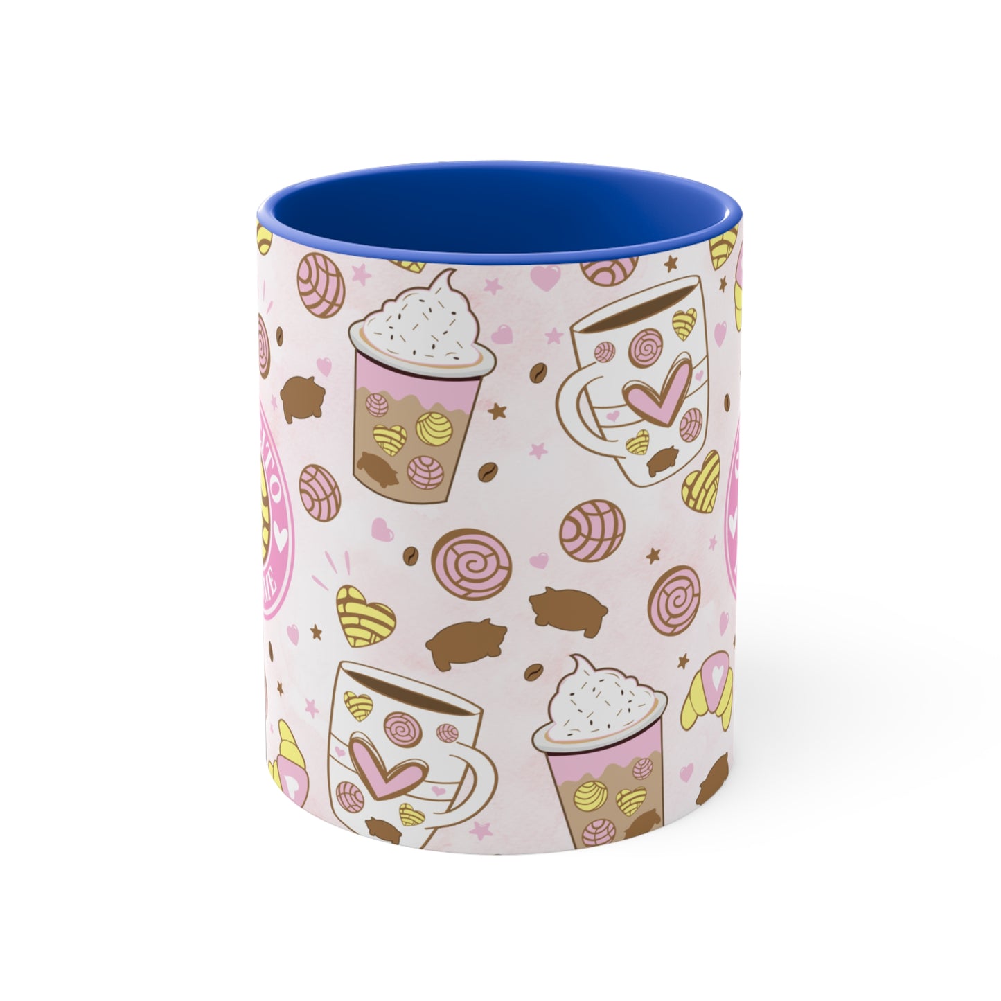 Colorful Accent Mugs, 11oz - CAFECITO