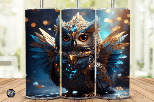20 OZ TUMBLER - GLOWING OWL