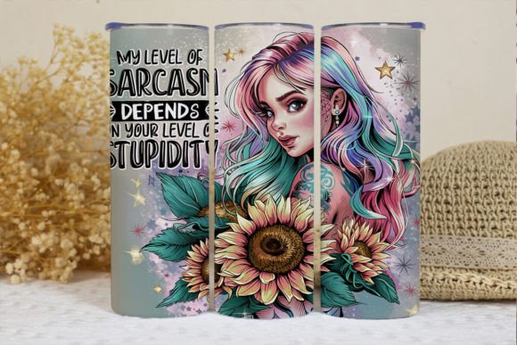 20 OZ TUMBLER - Pastel Sarcastic