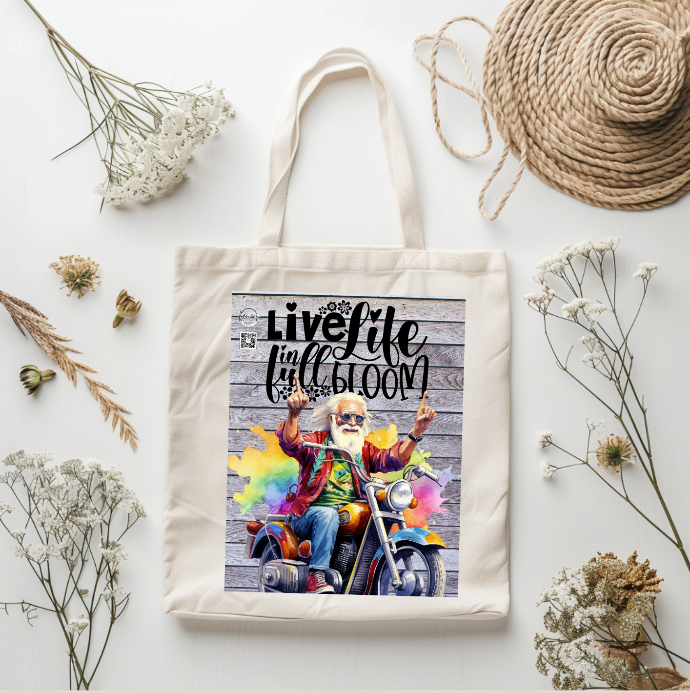 TOTE BAGS - FULL BLOOM