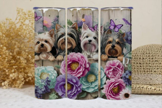 20 OZ TUMBLER - YORKIE