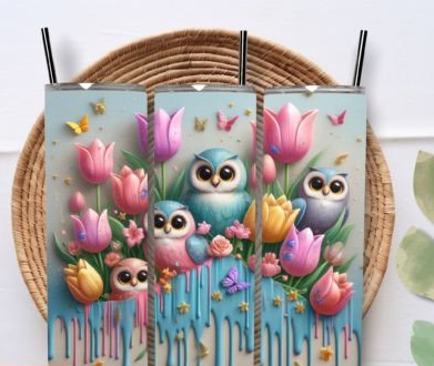 20 OZ TUMBLER  - OWLS